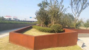 汉阳耐候钢挡土墙